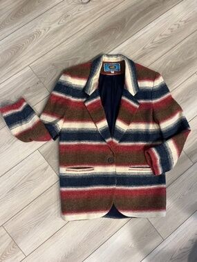 Vintage Maurizio Ramani Striped Blazer